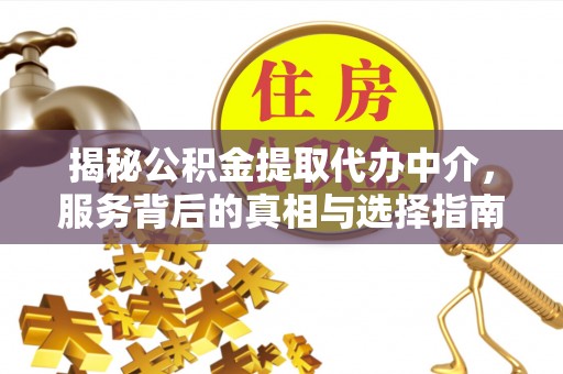 临翔揭秘公积金提取代办中介，服务背后的真相与选择指南