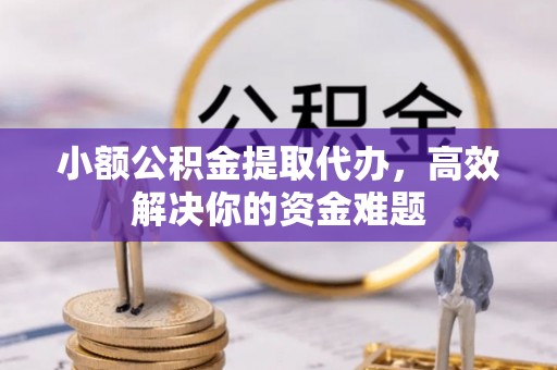 临翔小额公积金提取代办，高效解决你的资金难题