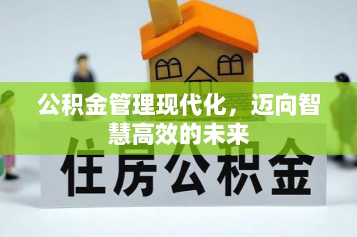 临翔公积金管理现代化，迈向智慧高效的未来
